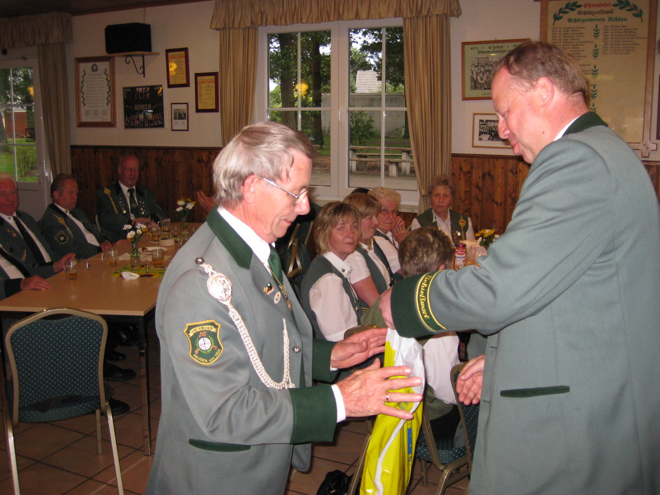 Gewinner des Hauptpreises der Lametta-Anw&auml;rter: Erich Johanning